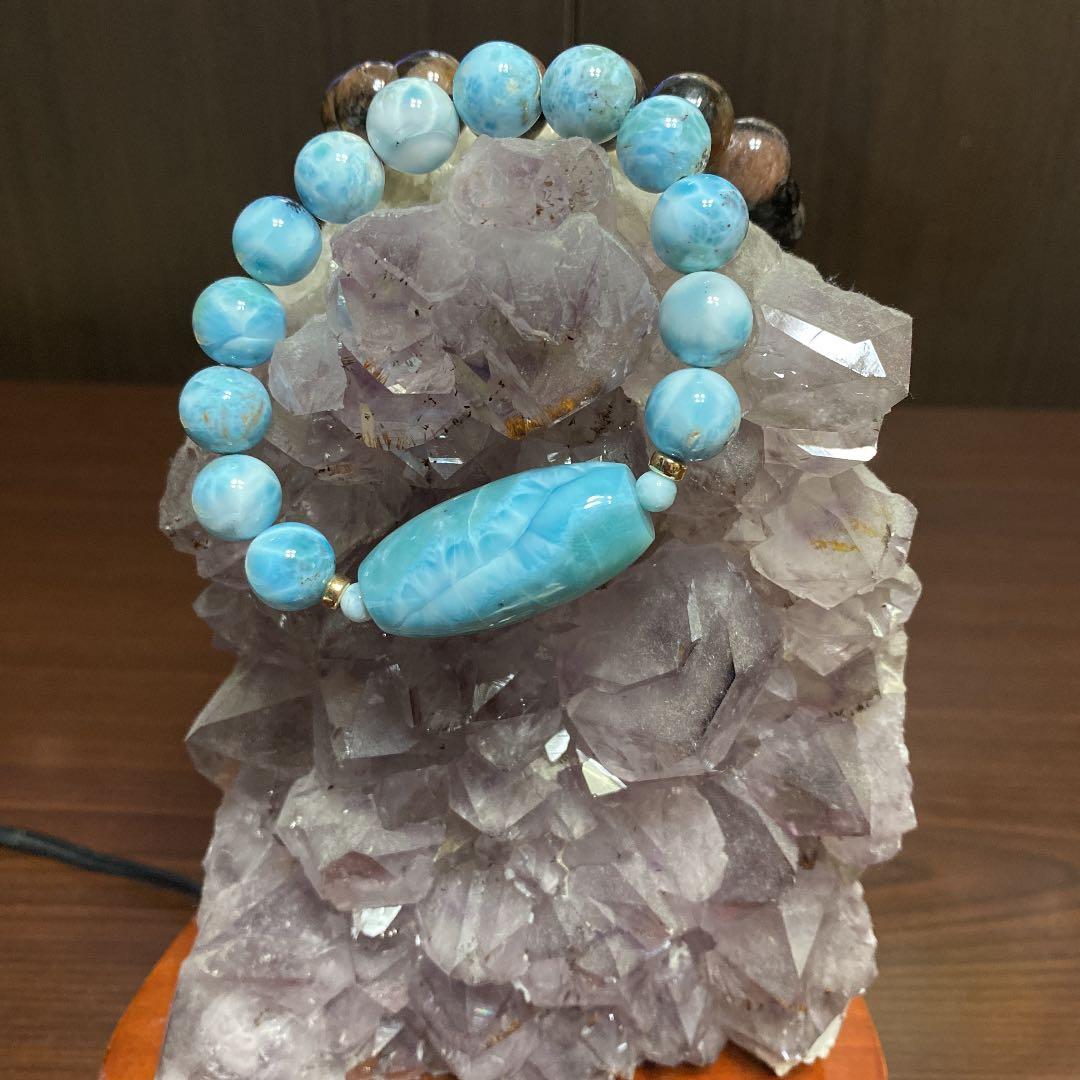 キッラキラのカコクセナイトinアメジストの巨大ライト！ディスプレイにも◎