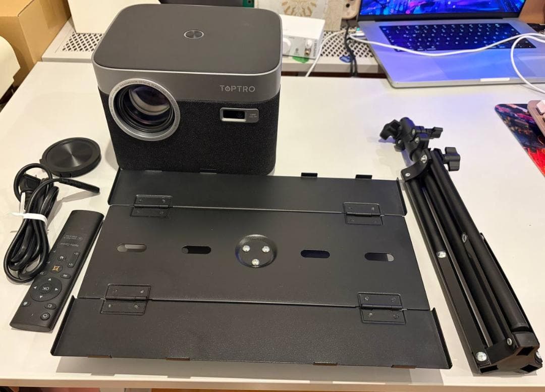 TOPTRO プロジェクター X7 4K対応 自動補正あり