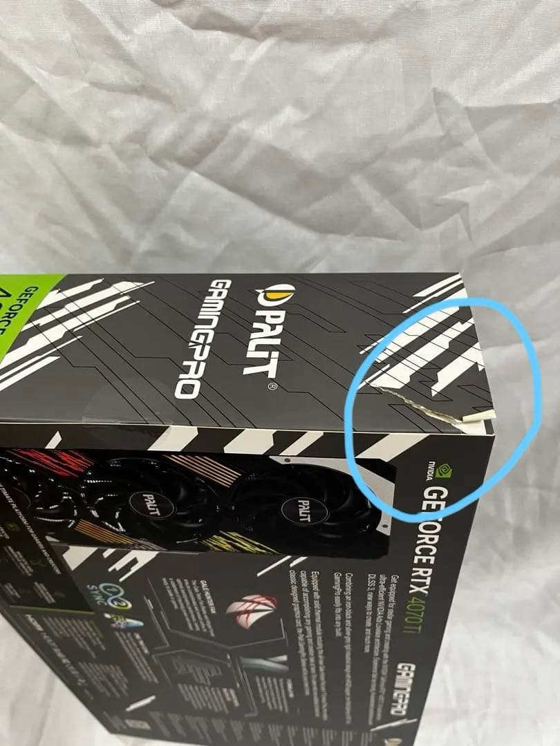 ショップクリエイティブPalit RTX 4070 Ti 12GB