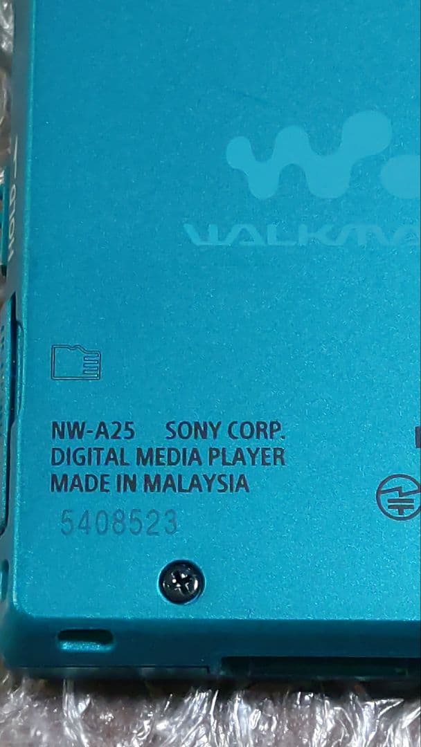 ばたけソニーウォークマン　NW−A25　管理ナンバー6062