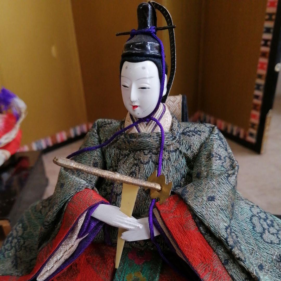 骨董　お雛様　小ぶり　ひな祭り　雛道具　明治時代　いろいろセット