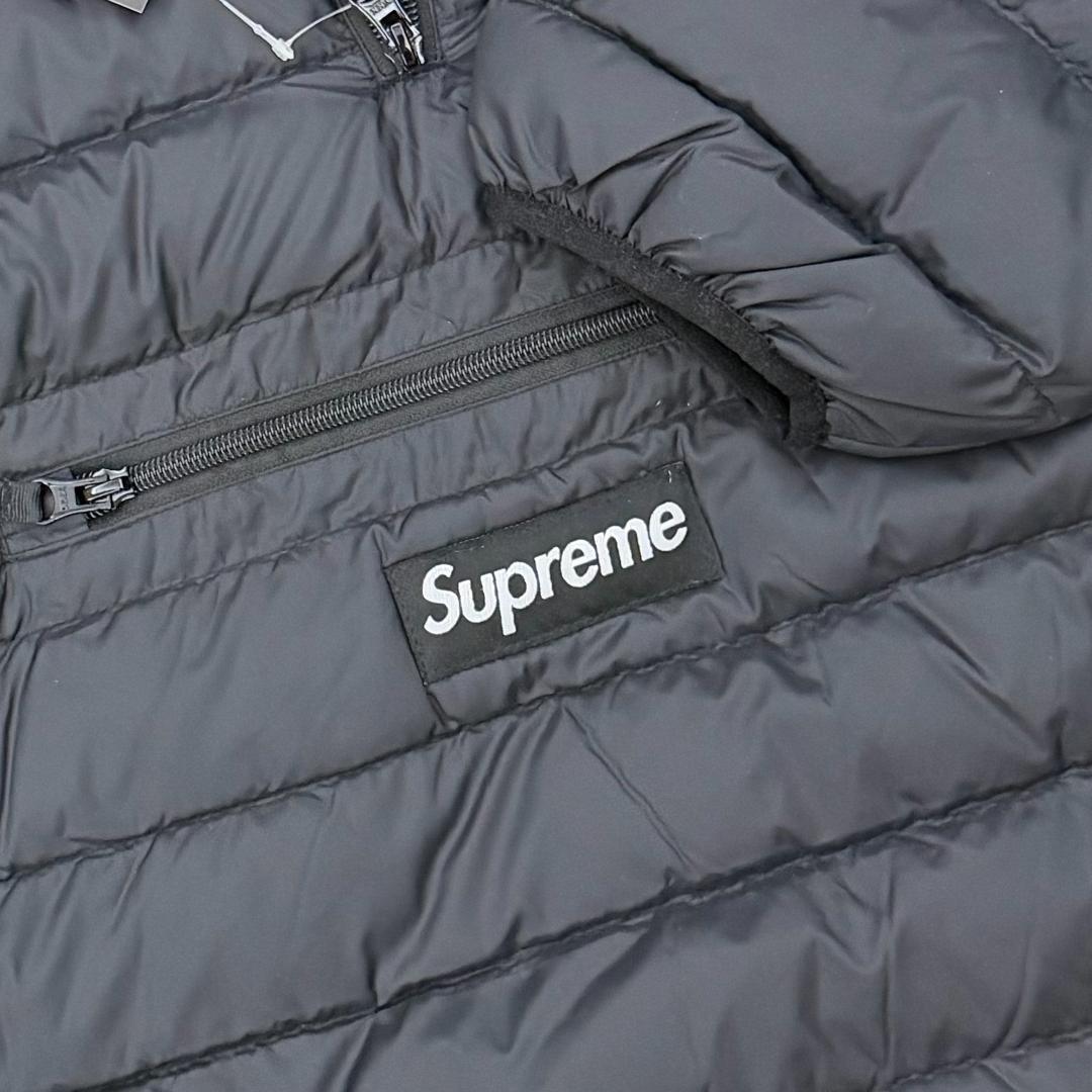 Supreme マイクロダウン 黒ジャケット
