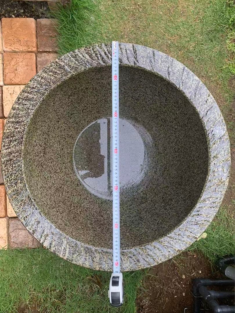 特大睡蓮鉢　金魚　メダカ飼育鉢　内径51約cm