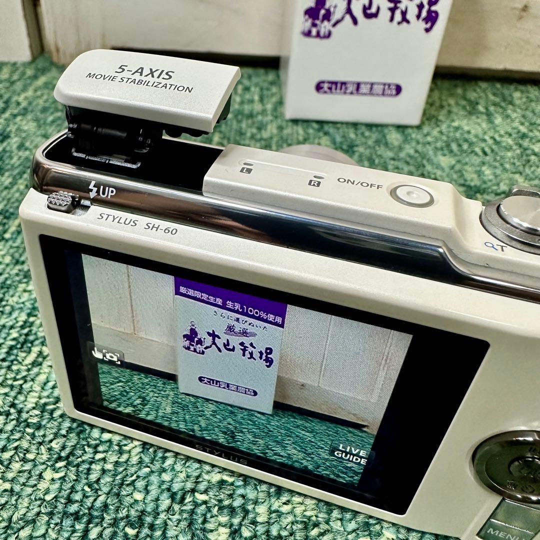 OLYMPUS STYLUS sh-60 オリンパス コンパクトデジタルカメラ