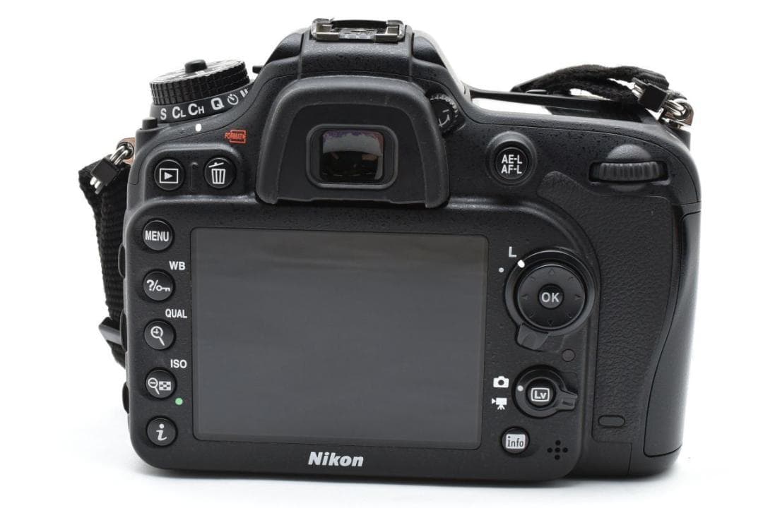 美品　ニコン D7200 ダブルレンズ/SD64GB/専用ガラスフィルム