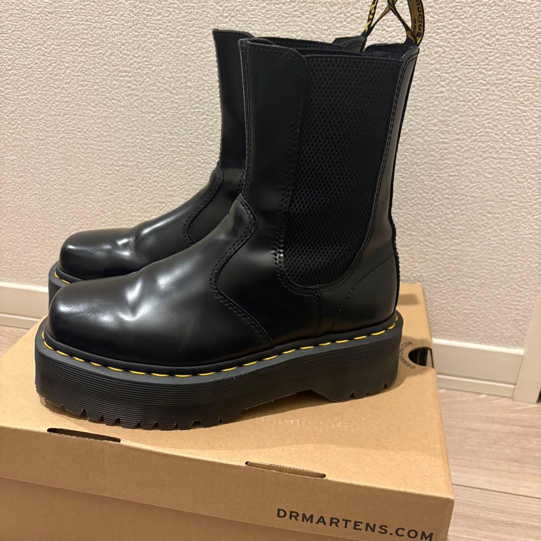 美品Dr. Martens マーチン チェルシー サイドゴアブーツ 厚底23cm
