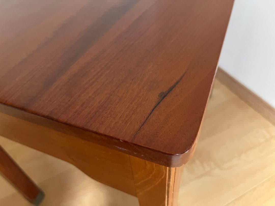 デンマーク 1940's サイドテーブル　マホガニー　無垢材