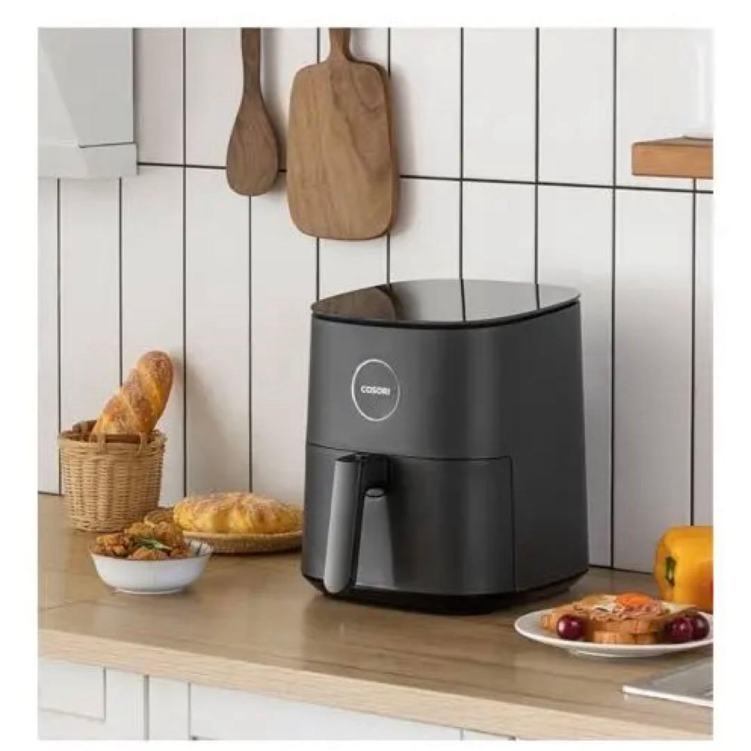 美品 COSORI 4.7L ノンフライヤー ブラック