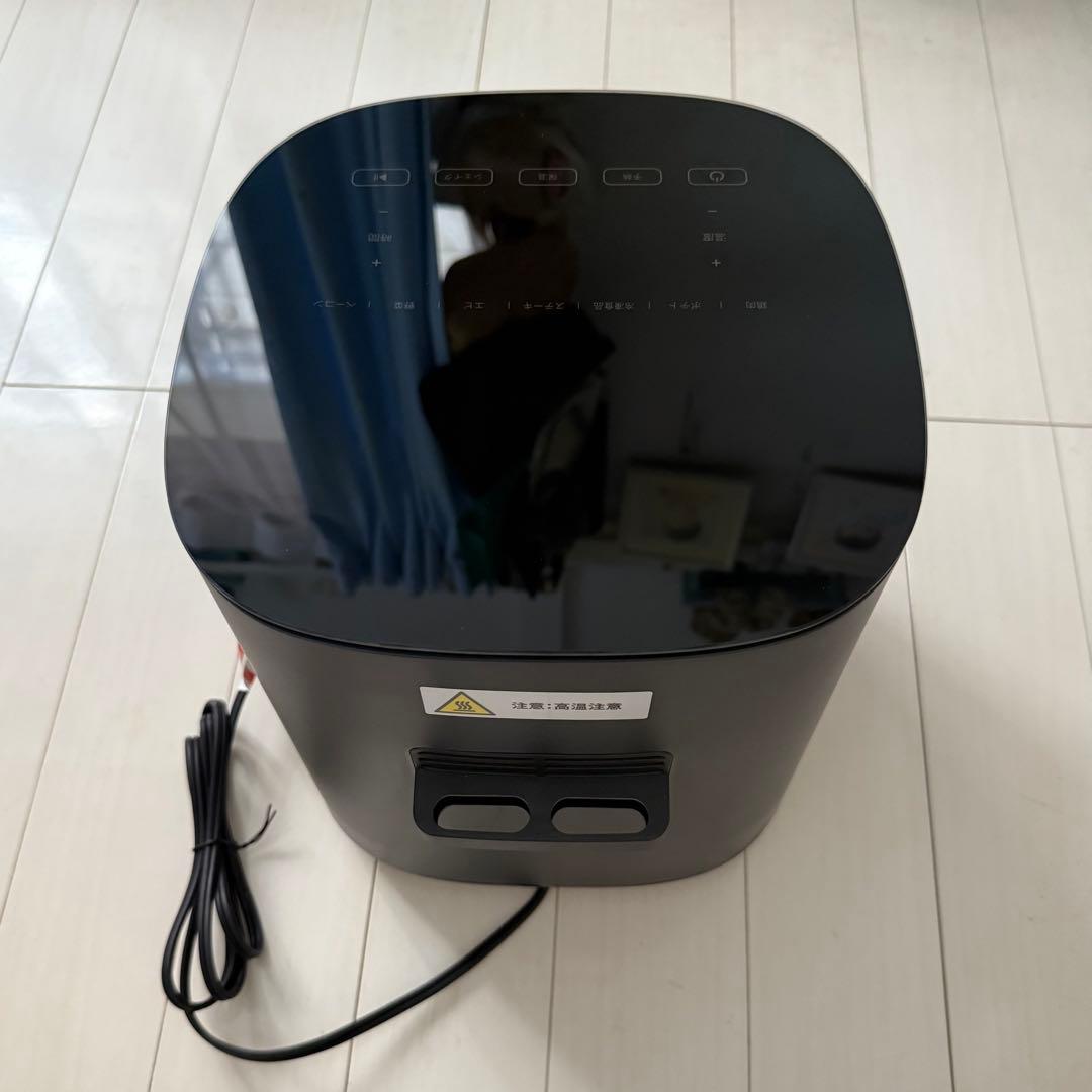 美品 COSORI 4.7L ノンフライヤー ブラック