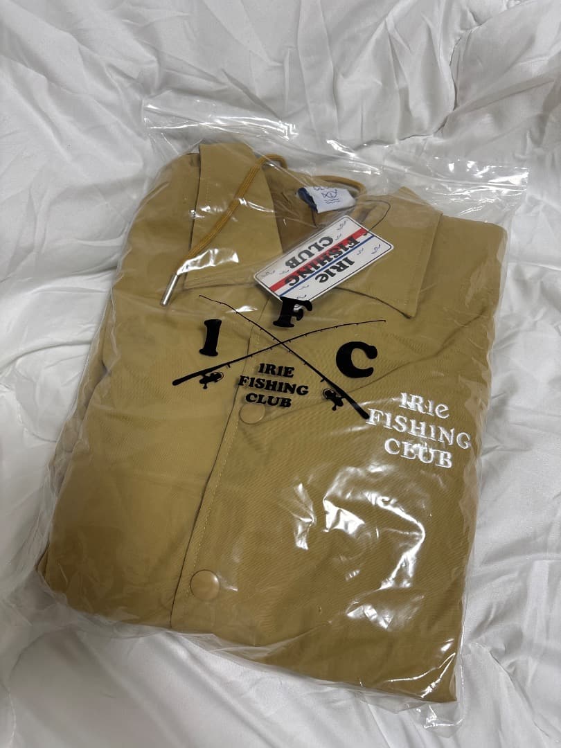 新品　Irie Fishing Club フィッシング　ジャケット ベージュ