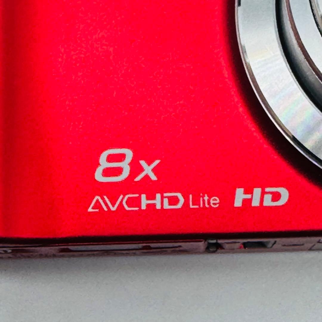 【極美品・箱付き】Panasonic LUMIX DMC-ZX3 レッド　日本製