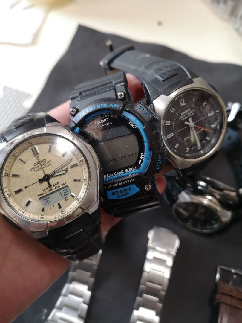CASIO SOLAR 腕時計まとめ売り21個