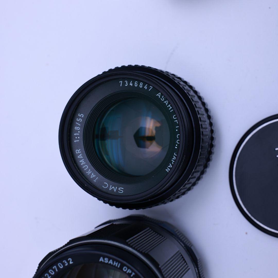 M42単焦点レンズ2本 マイクロフォーサーズマウントアダプター付き