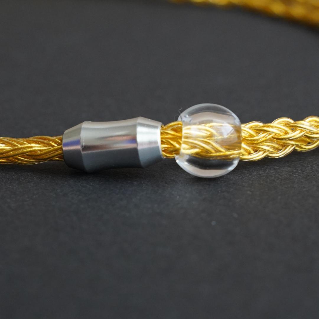 超希少!16芯 金メッキリケーブル CIEM2Pin 0.78mm/3.5mm