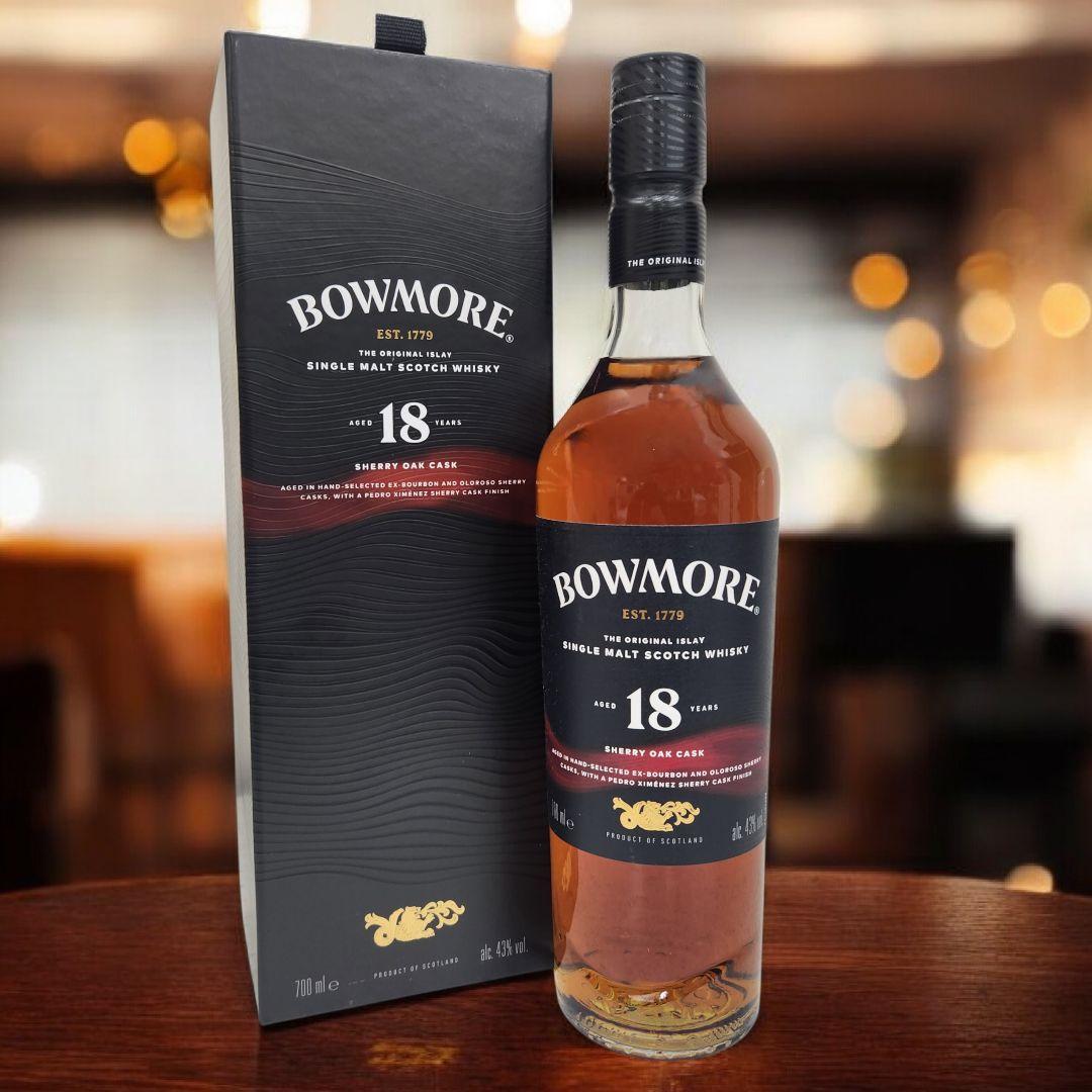 ボウモア 18年 シェリーオークカスク　700ml　正規品