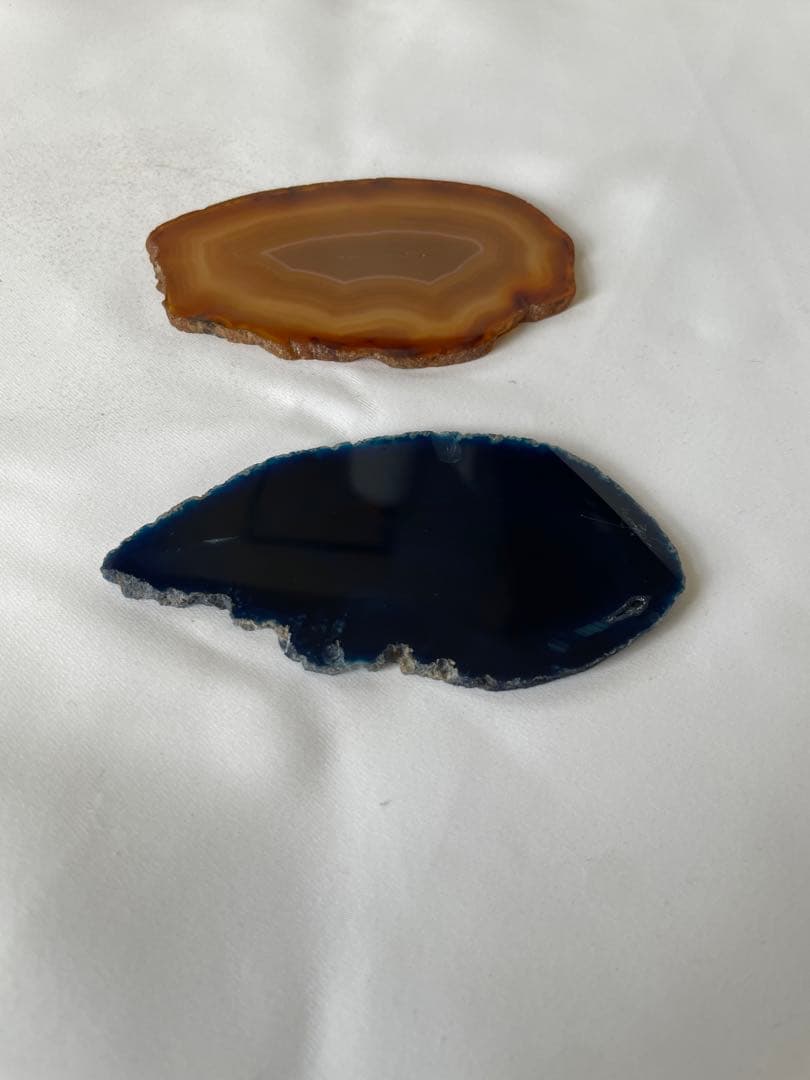 原石 天然石 鉱物 スライス コースター プレート トレイ アクセサリープレート