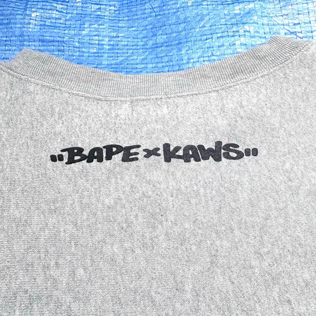A BATHING APE⬛︎KAWS⬛︎コラボスウェット⬛︎M⬛︎カウズ⬛︎マイロ