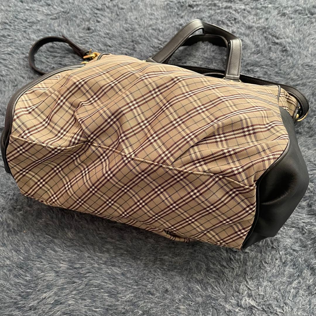 BURBERRY ショルダーバッグ 2way ノバチェック ベージュ A4