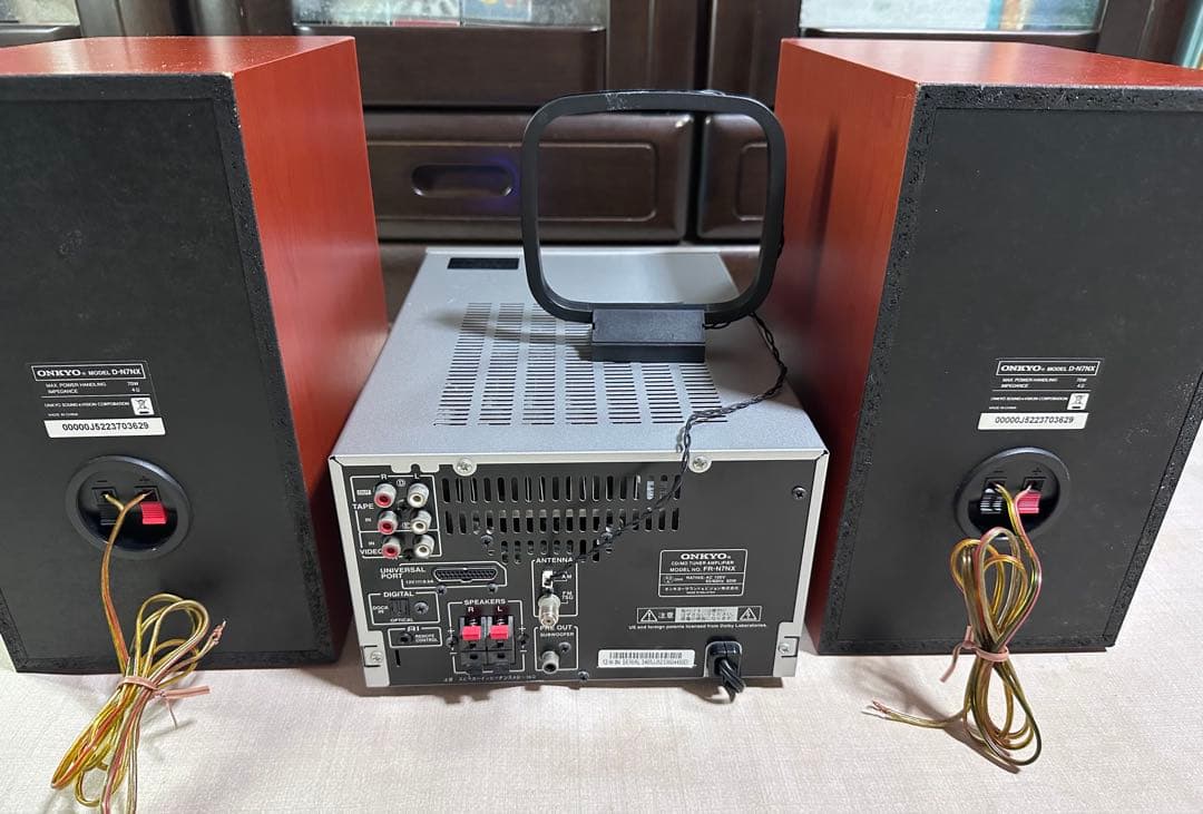 ONKYO 【FR-N7NX】コンパクトオーディオシステム　ジャンク品