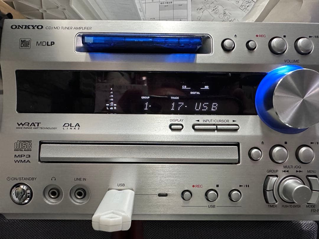 ONKYO 【FR-N7NX】コンパクトオーディオシステム　ジャンク品