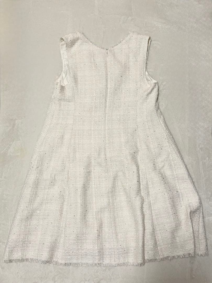 Apuweiser-riche フレアツイードジャンスカ 希少サイズ2,tall