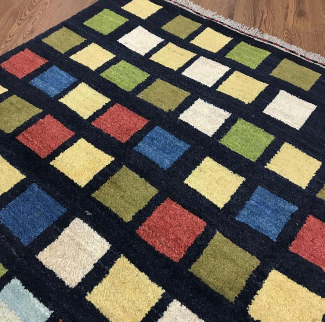 ペルシャギャッベ( ギャベ )ラグ リビングサイズ No.6107