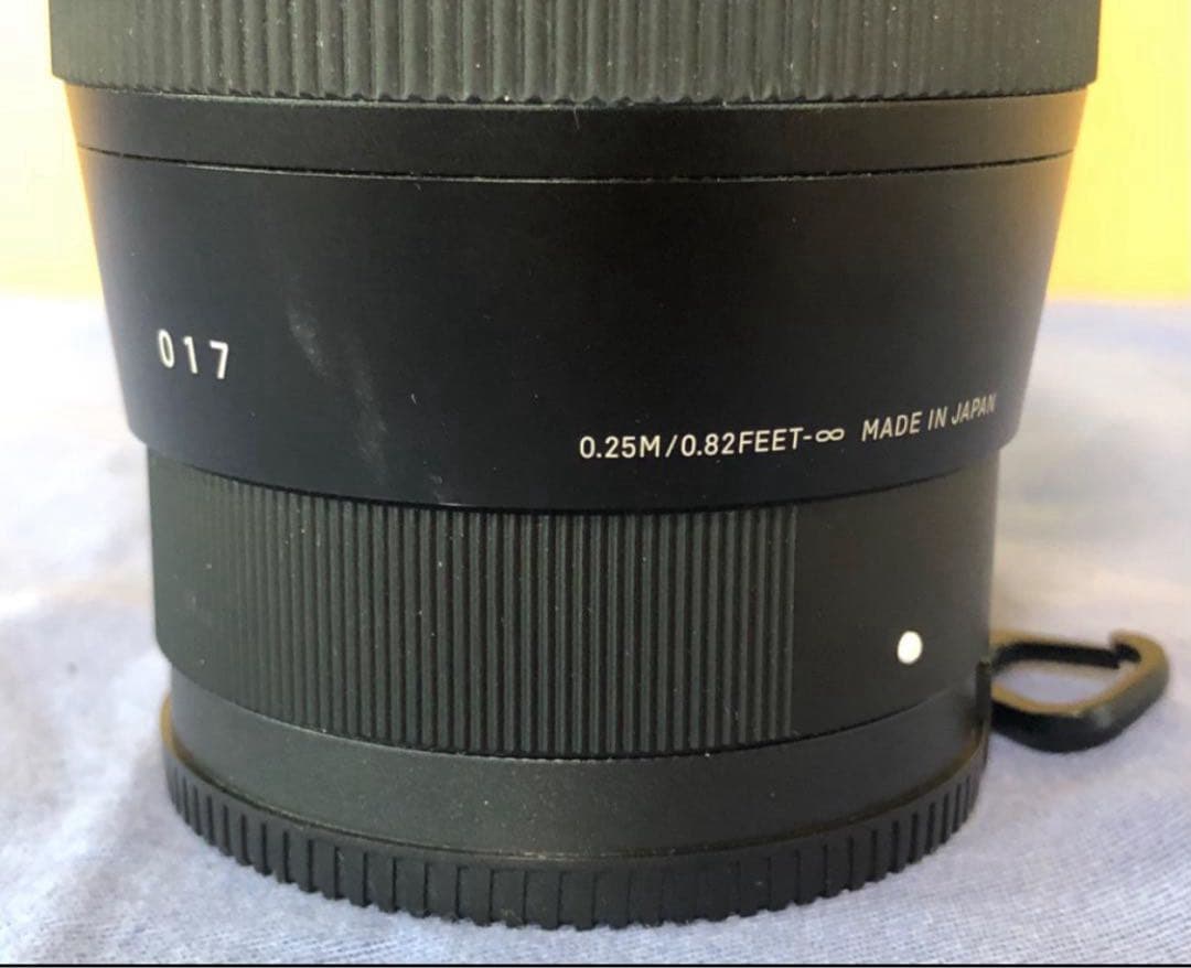 SIGMA 16mm F1.4 DC DN SONY Eマウント 中古 備品