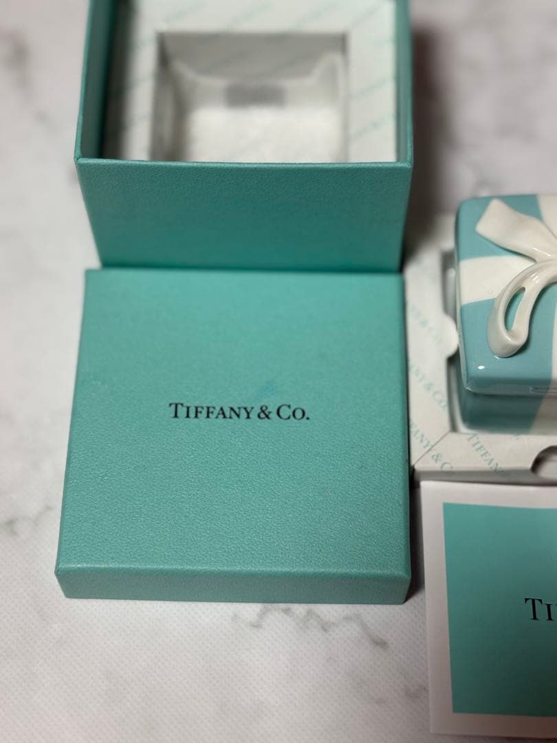 Tiffany & Co. リボン付き小物入れ