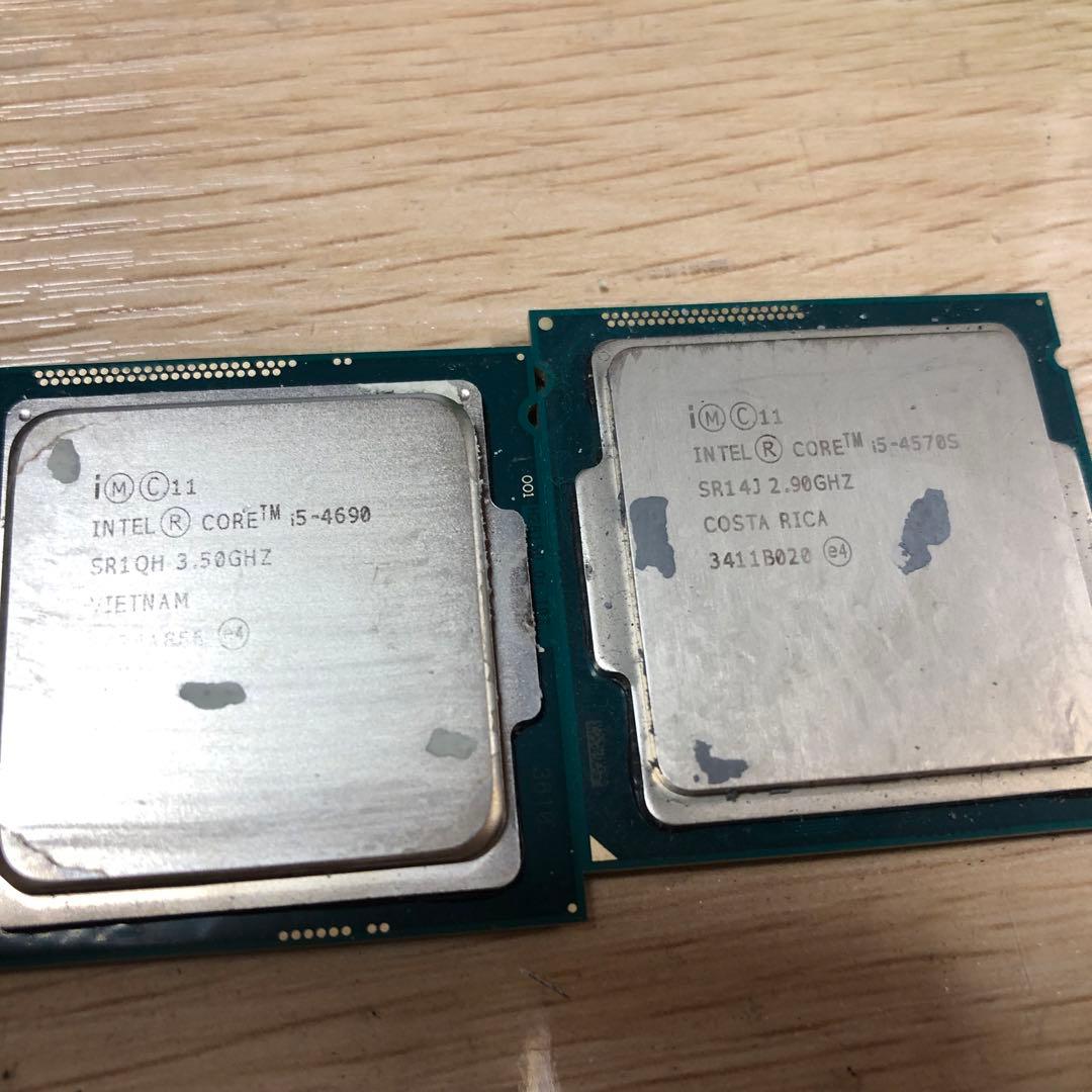 809 CPU Intel Corei5 3世代　4世代　6世代　7個