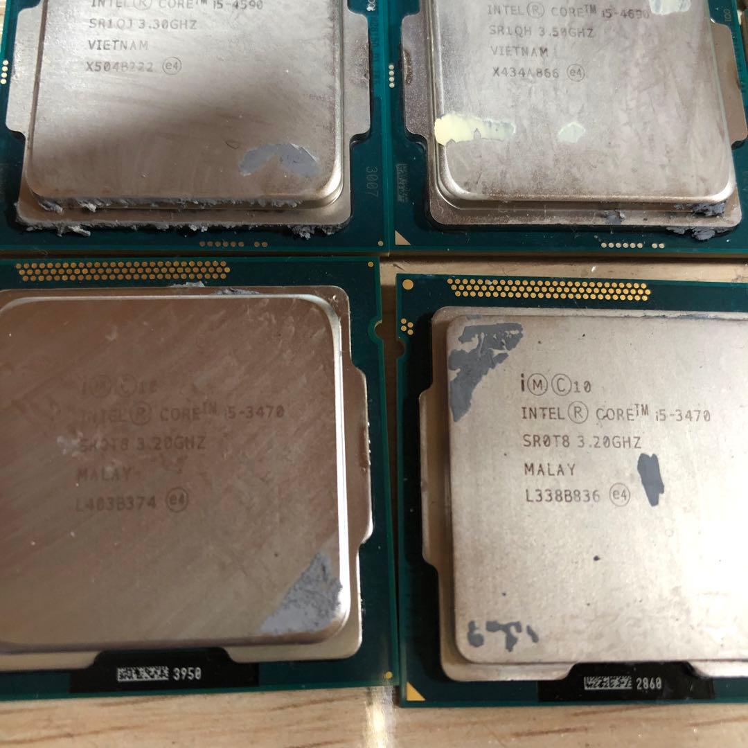 809 CPU Intel Corei5 3世代　4世代　6世代　7個