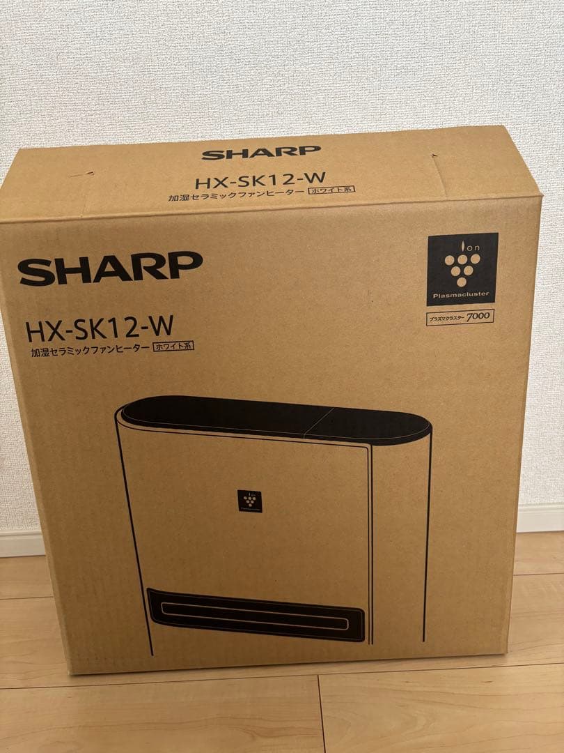 セラミックファンヒーター HX-SK12-W SHARP