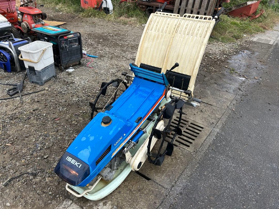 宮崎　イセキ 田植機 歩行型　2条　PS20 2.4馬力　田植え機 動画あり