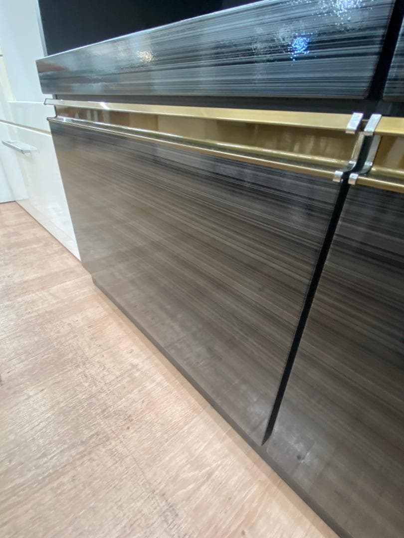 【福岡市限定】レンジボード 食器棚 キッチン収納 幅120㎝ 三環ジャパン