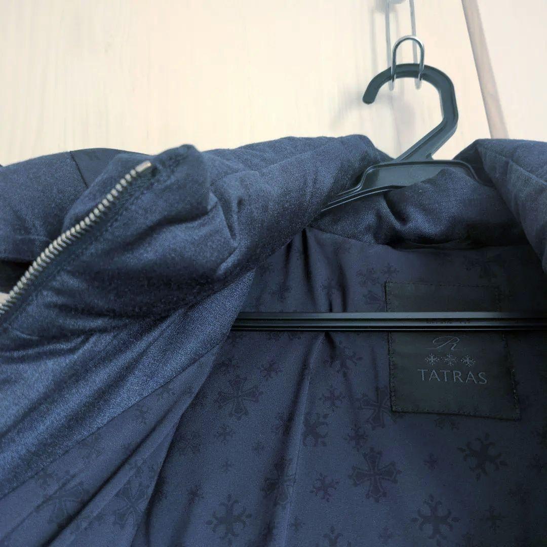 TATRAS ネイビー キルティング ダウンジャケット 03