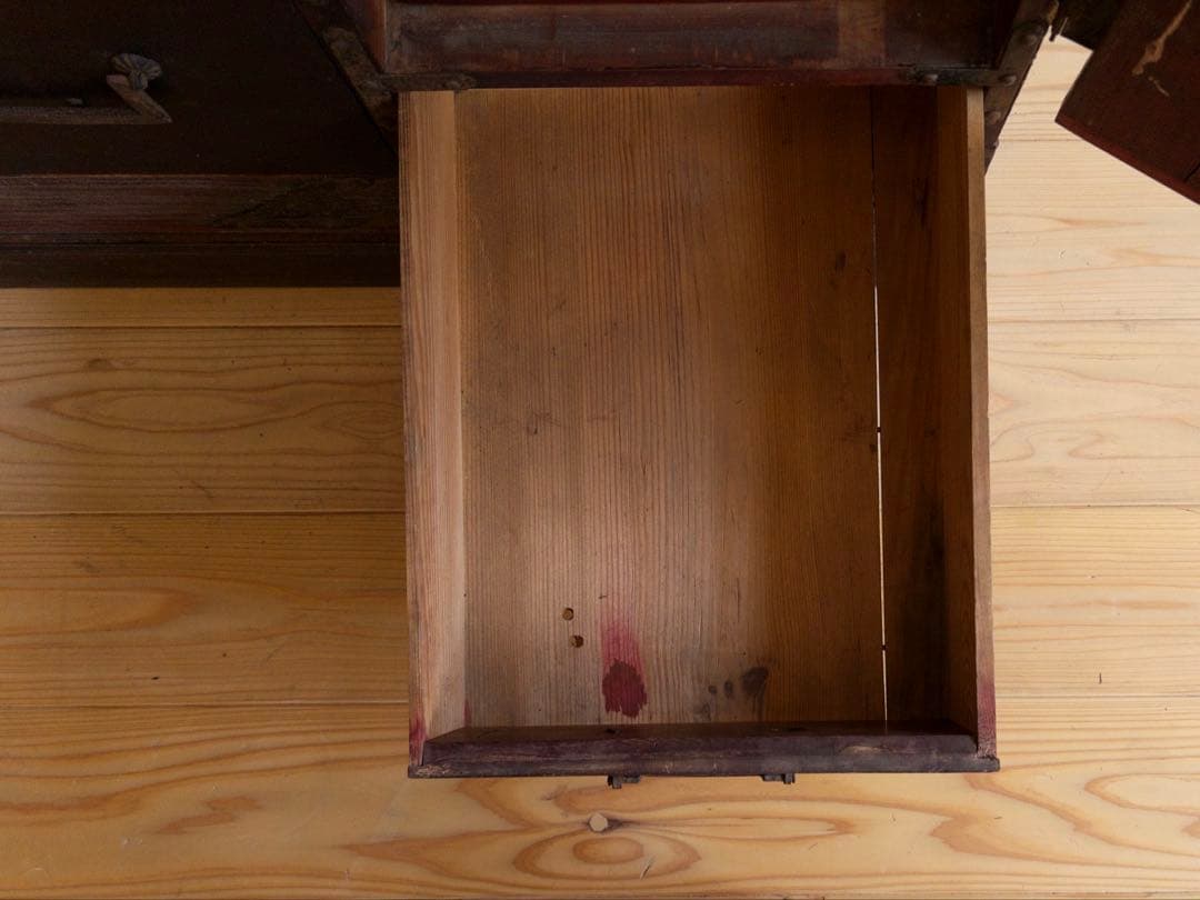 和箪笥　チェスト　M057　古道具　古家具　ビンテージ　アンティーク　レトロ