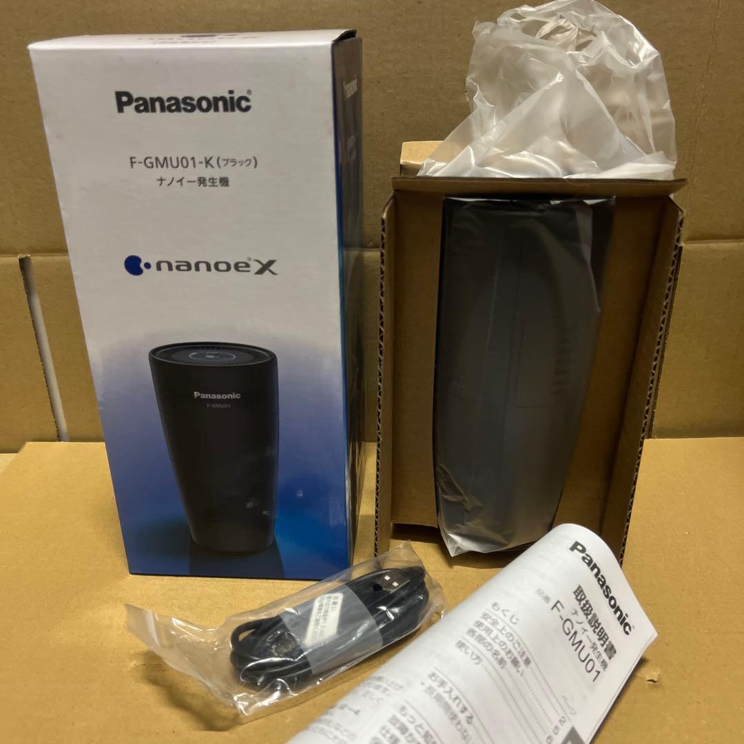新品　パナソニック ナノイーX4.8兆 発生機 ブラック F-GMU01-K