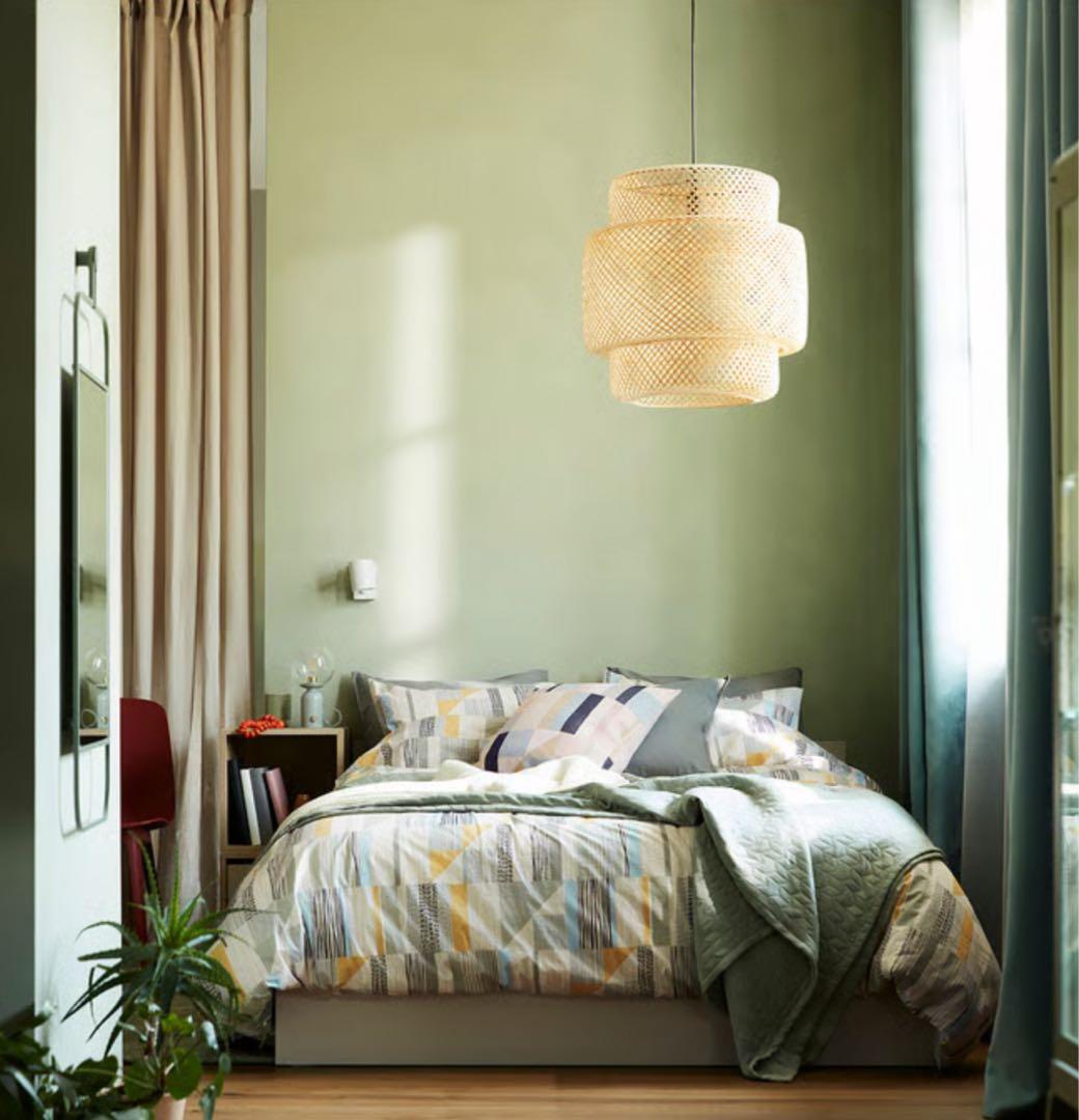 美品✴︎送料込【IKEA✴︎スィネリグペンダントランプ】竹50 cm自然素材和洋OK