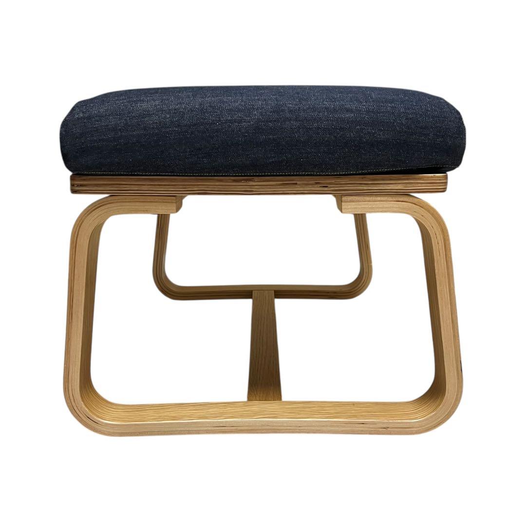 【美品】リビングでもダイニングでもつかえるベンチ２ オットマン　無印良品