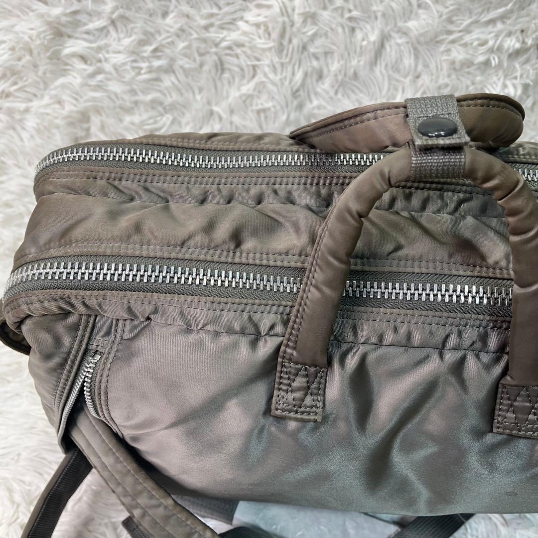 廃盤品✨ポーター タンカー ビジネスバッグ リュック2層3way シルバーグレー