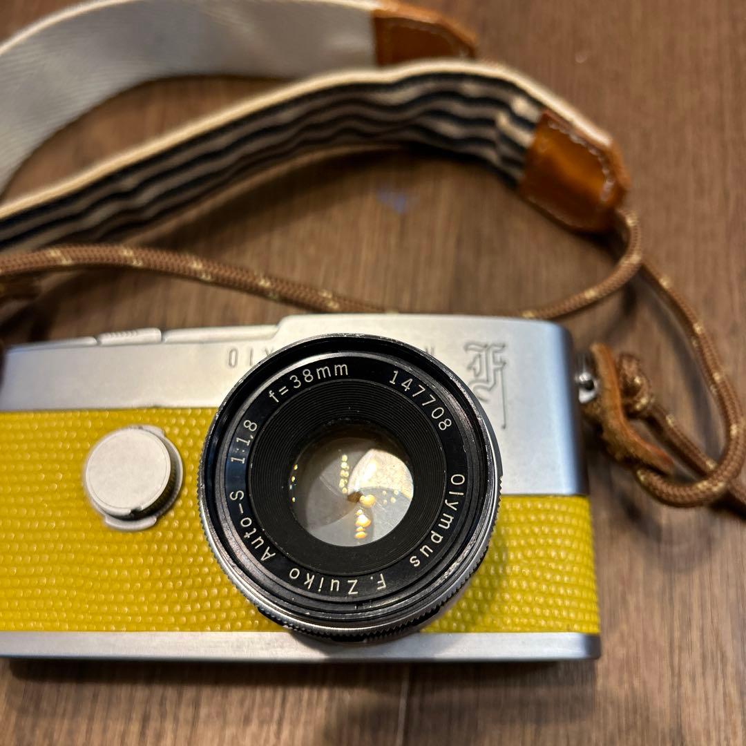 OLYMPUSPENF 花文字 38mm F1.8 中古品