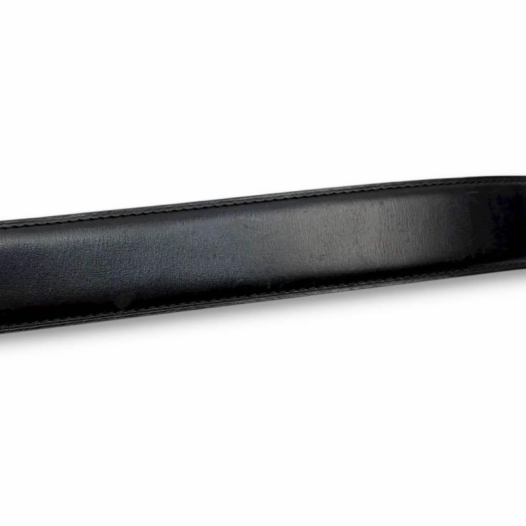 【希少】カルティエ Cartier パンサーバックル レザーベルト黒