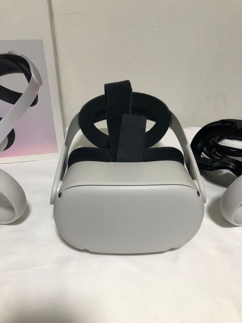  Quest 2 VRヘッドセット　純正エリートストラップ付き