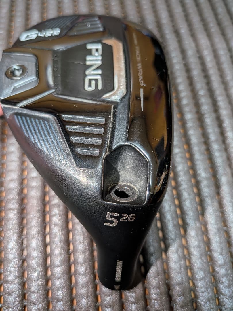 PING G425 5番ハイブリッド 5U 26度　ヘッドカバー付き※早い者勝ち