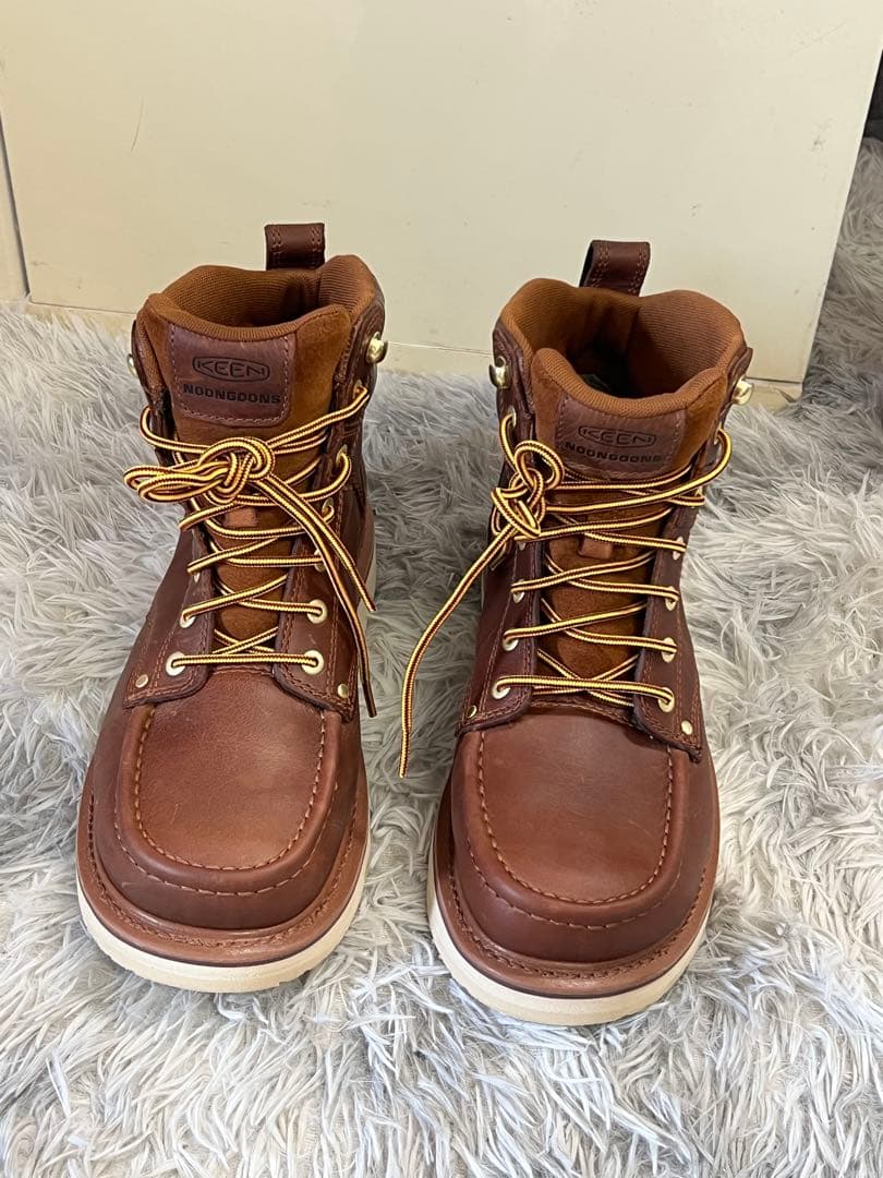 KEEN NOON ブラウンブーツ