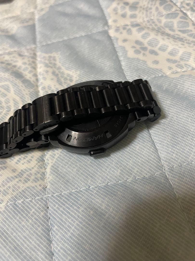 極美品　ハミルトン　PSR ブラック　箱付き　定価155000円
