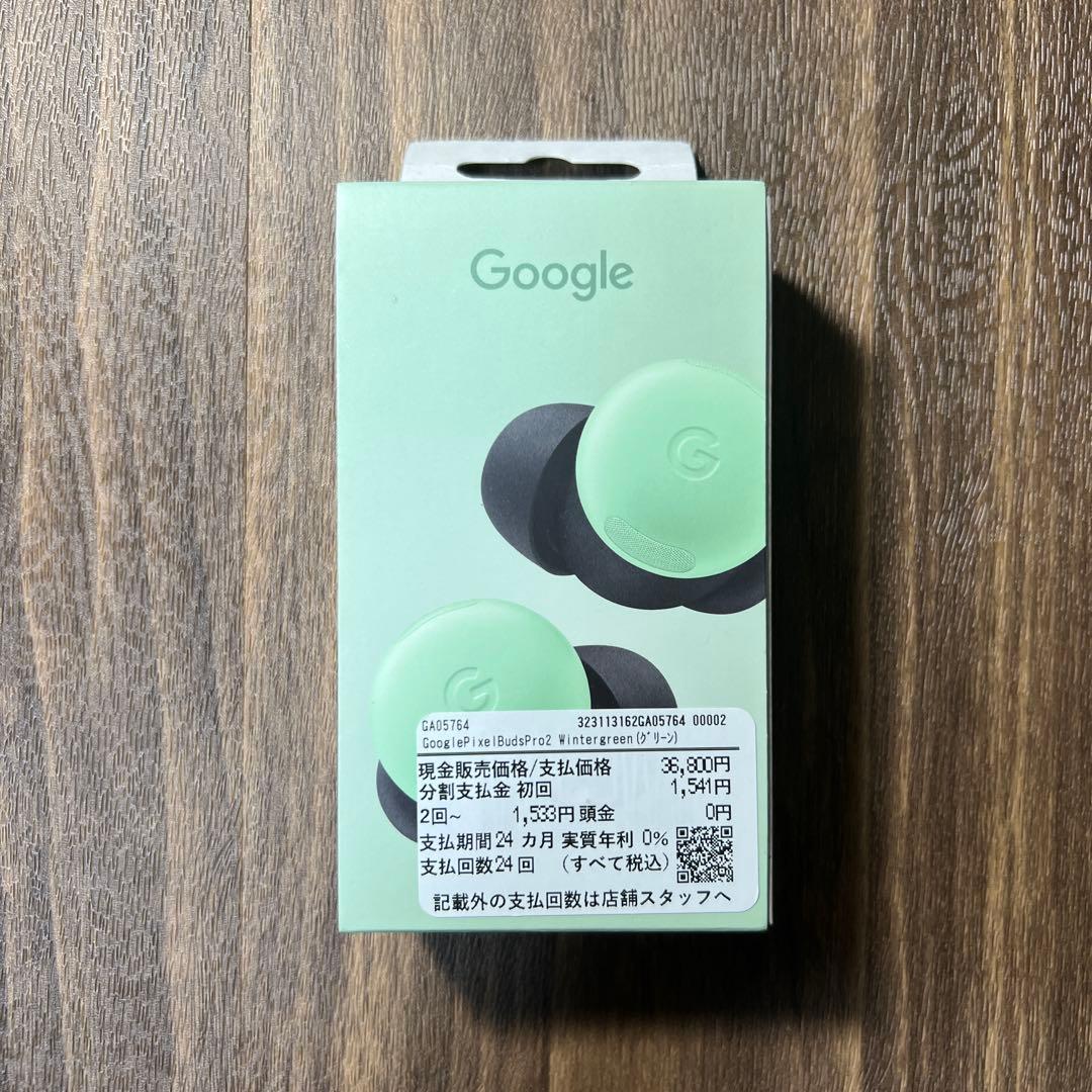 Google buts pro 2 wintergreen ワイヤレスイヤホン