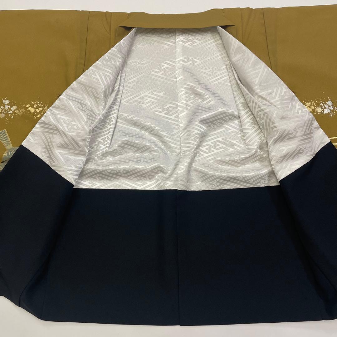 七五三 羽織セット 男の子 羽織 着物 長襦袢 半衿付き 5歳 No.122