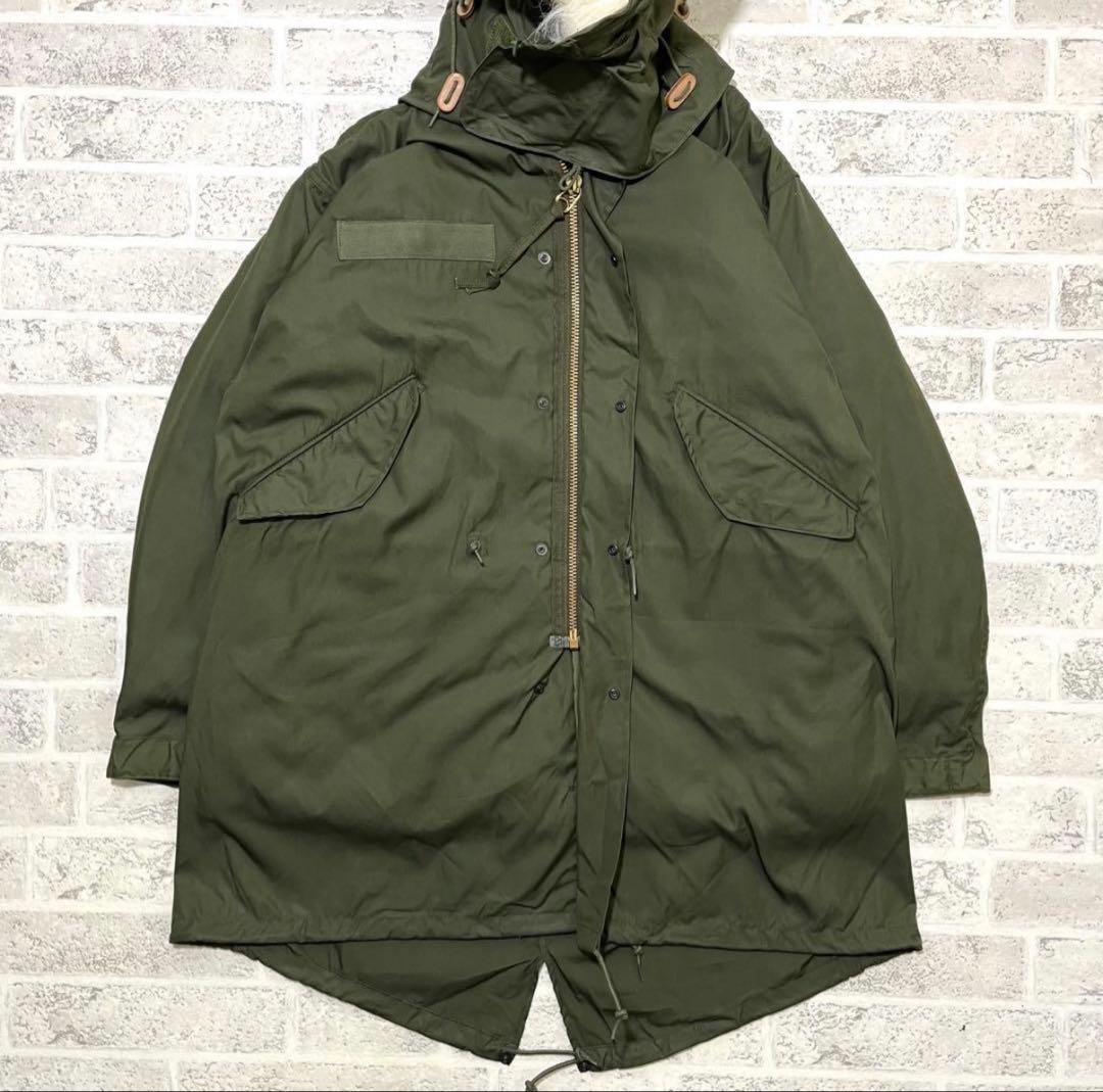 米軍実物 デッドストック M65 フィッシュテールパーカー S フルセット