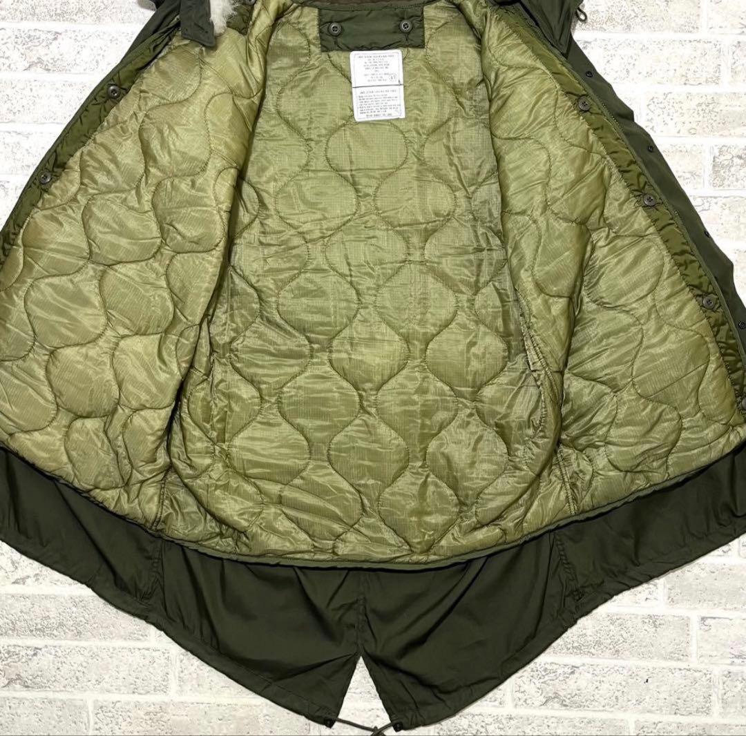 米軍実物 デッドストック M65 フィッシュテールパーカー S フルセット