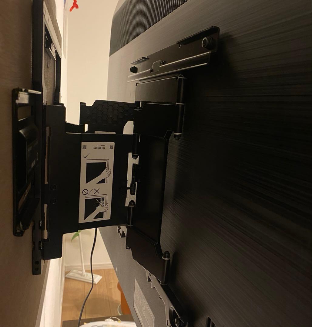 液晶テレビ 壁掛け　55型　SONY KJ-55X9500H